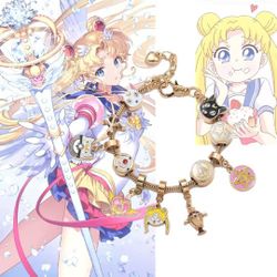 Sailor Moon Hot Charms Bracelet 
