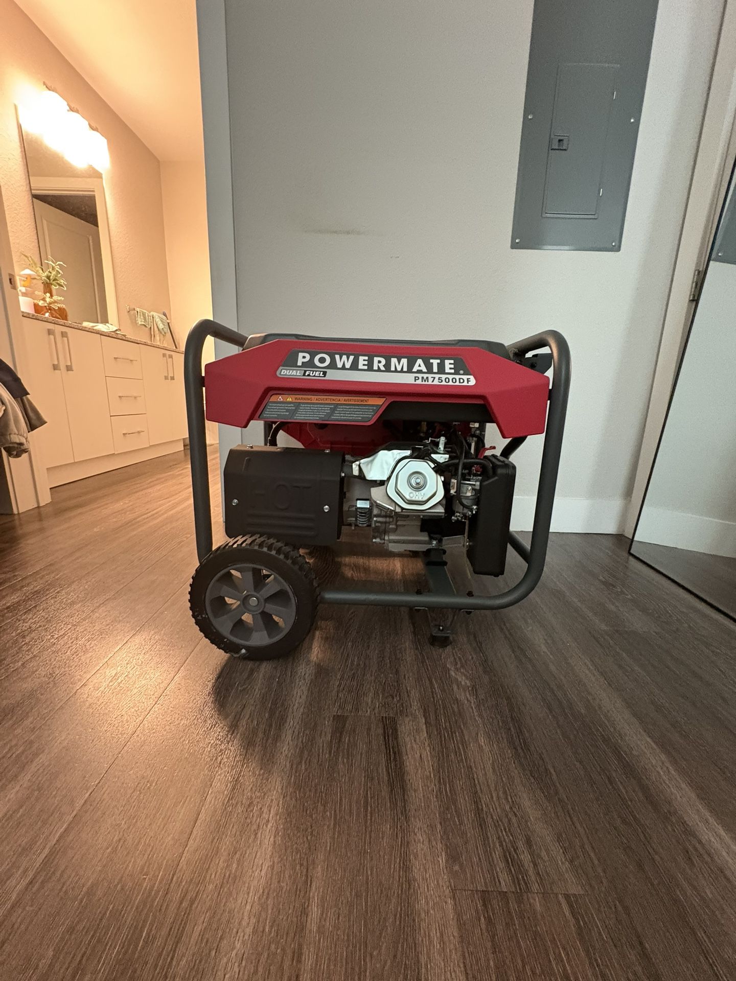 POWERMATE Dual Fuel Generator 