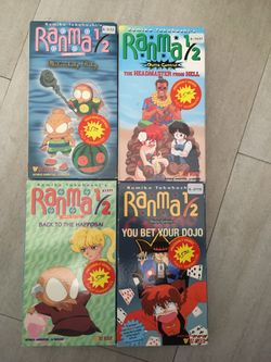 Ranma 1/2 VHS retro anime