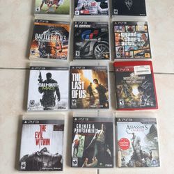 PS3 With Games 
