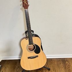 Jasmine S-35 Dreadnought Acoustic Guitar Natural