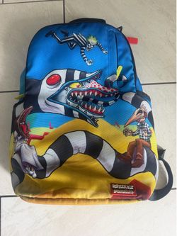 Sprayground Beetlejuice Sandworm Backpack - Limited Edition