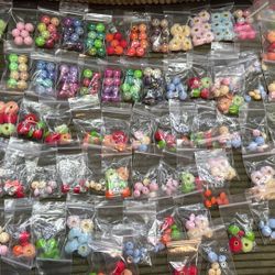 Bead Bags 16mm Spacers Etc 