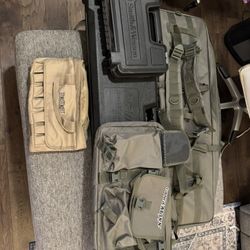 Rifle Backpack ,  Handgun Bag And Hard case For Rifle  