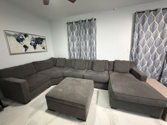 Radley Sectional Sofa And Ottoman