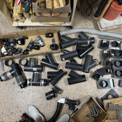 Dust Collector Fittings For Woodworking. Connect it a many tools like table saw, miter saw, band saw. $3 each