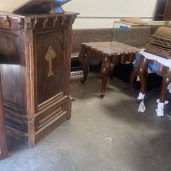 Antique Church Pulpit