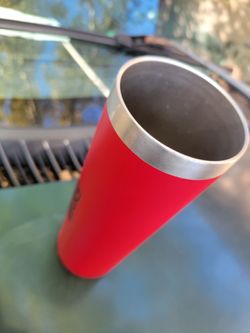 Doll face red tumbler