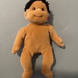 "Rascal" Ty Beanie Kids Plush 10" African American Stuffed Doll 1995 Vintage