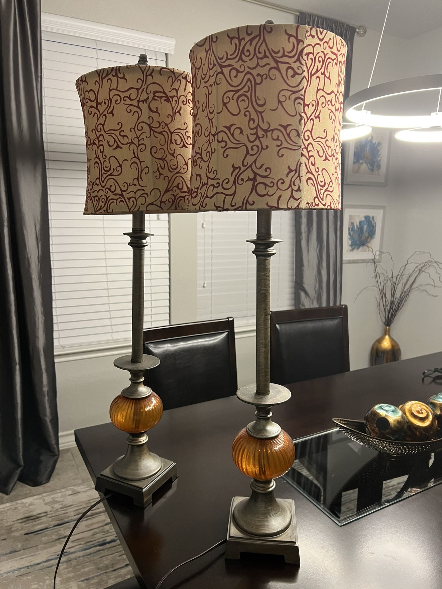 Antique Lamps Set