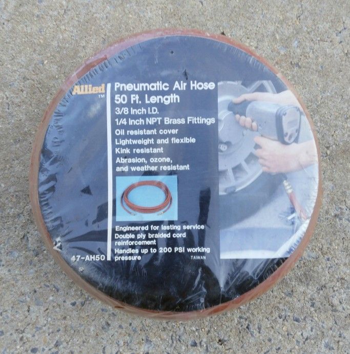 Allied 3/8" Pneumatic 50' Air Hose