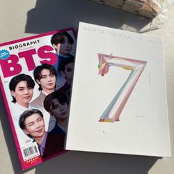 BTS Albums With CDs And Magazine
