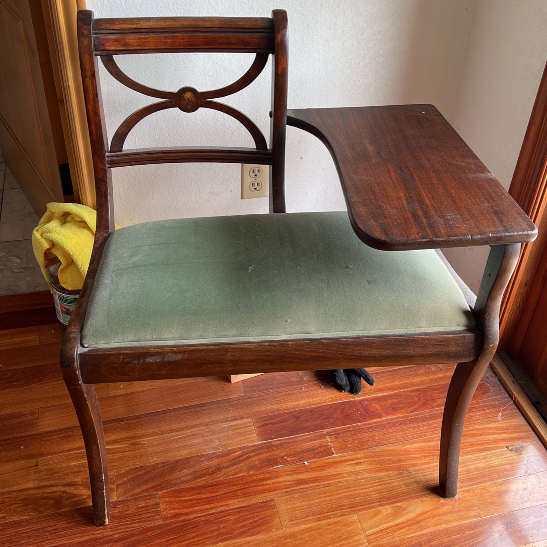 Antique Phone Chair 