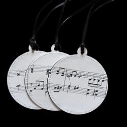 Handmade Music Note Gift Tags