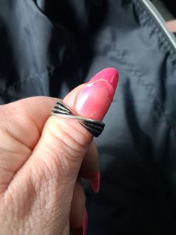 Stainless steel women's ring