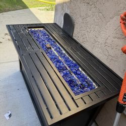Outdoor Gas Fireplace 