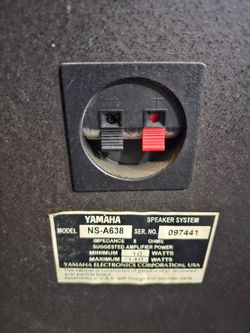 Yamaha speakers
