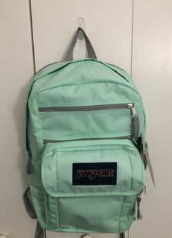 Jansport Digital Student Brook Green Backpack with Removable 15” Laptop Sleeve