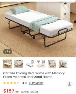 New Foldable bed READ DESCRIPTION