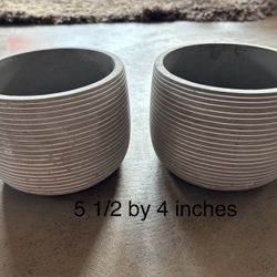 Concrete Planters (2)