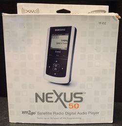XM/ Sirius Portable Satellite Radio With Home Kit