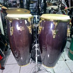 Lp Caliente Congas with stand !! $400 or best offer !!
