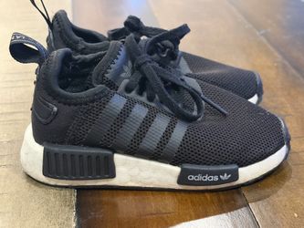 Adidas NMD_R1 Toddlers's Shoes Black-White FW0417