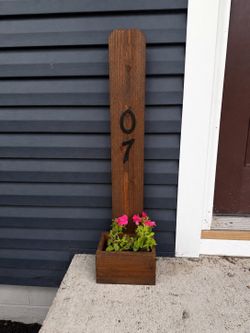 Address Box Planter