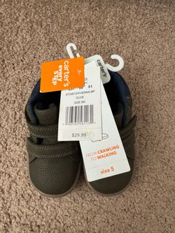 Carters Baby shoes size 5c
