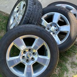 2015 Chevy Silverado  275/55/20