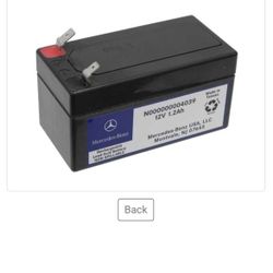Mercedes Auxiliary Battery 