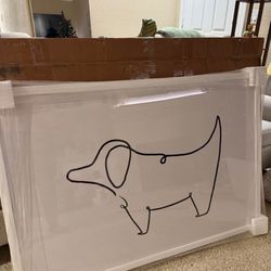 Framed Oliver Gallery Wall Art Puppy