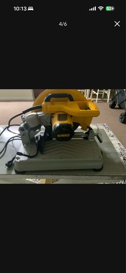 Dewalt metal chop saw 14 inch 160 o.b.o