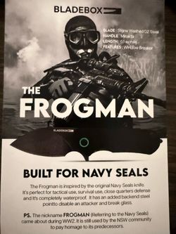 Bladebox Frogman