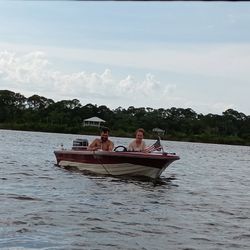 1970 Johnboat Evinrude 35