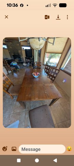 Wooden table
