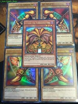 Exodia whole set yugioh cards