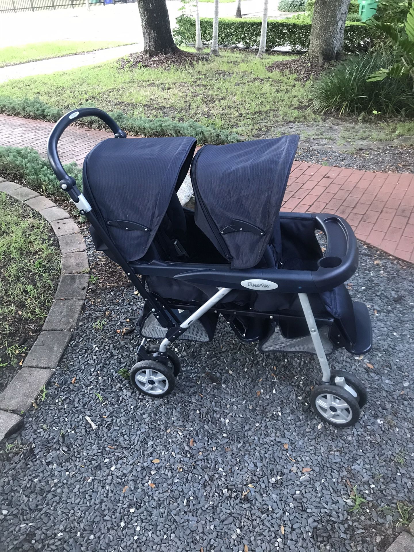 Peg Perego Baby Stroller Dual/2 seater