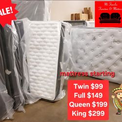 Colchones NUEVOS EMPESANDO $99