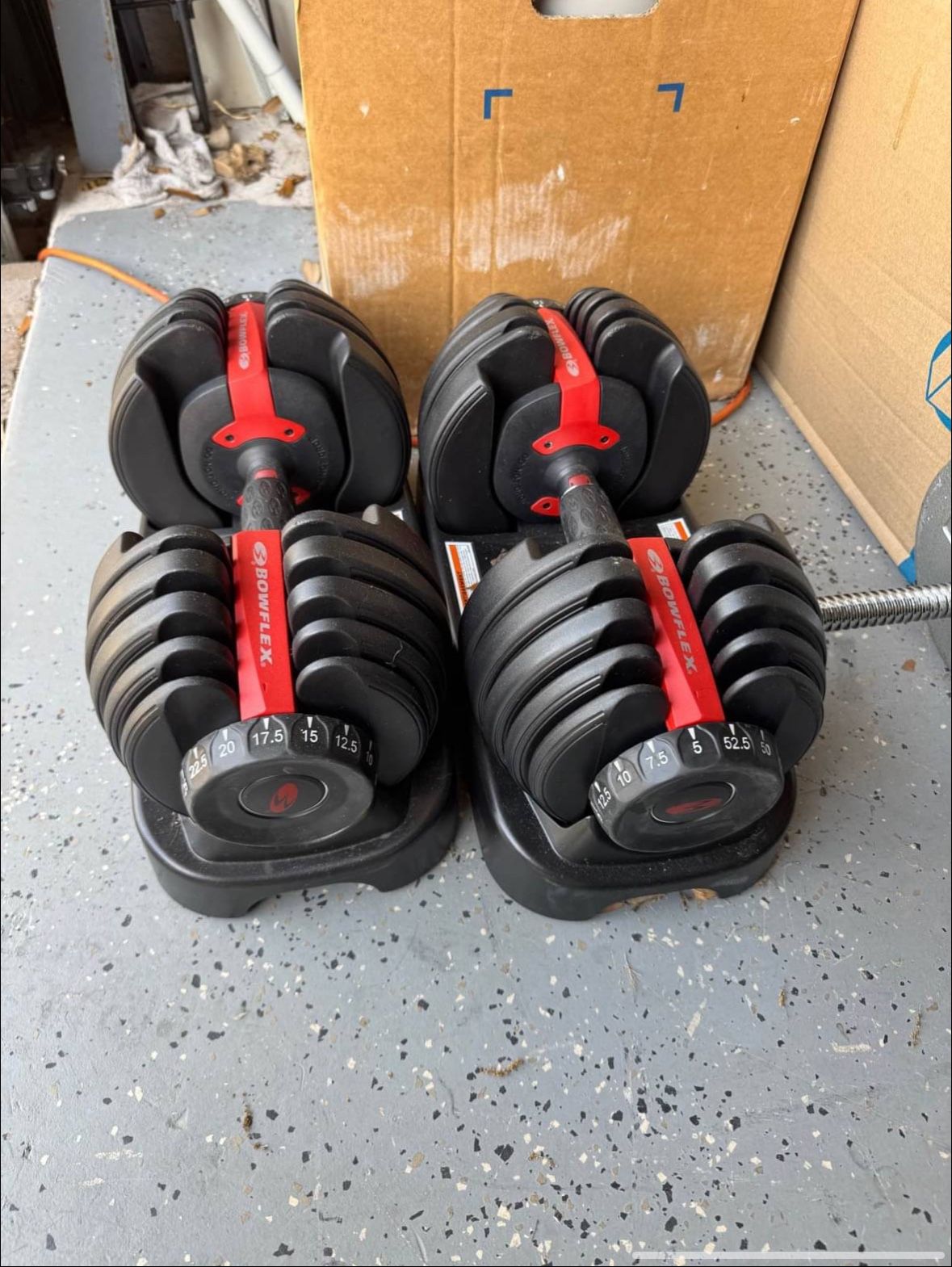 Bowflex Adjustable Dumbbells Select Tech 552