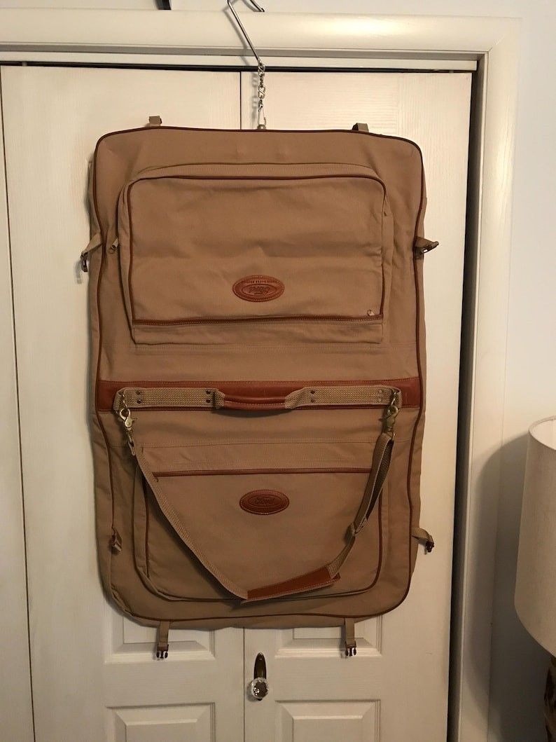 Vintage FORD Eddie Bauer Limited Edition Luxury Suit Bag From The 90s