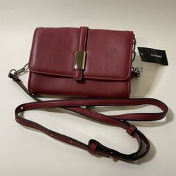 Alfani Bangle Organizer Wallet Merlot 