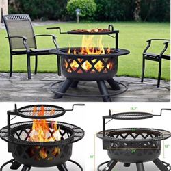 Brand New Wood Fire Pit