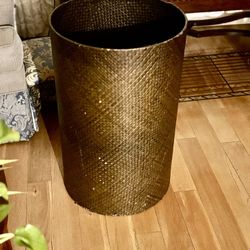 Woven Basket Laundry Hamper 