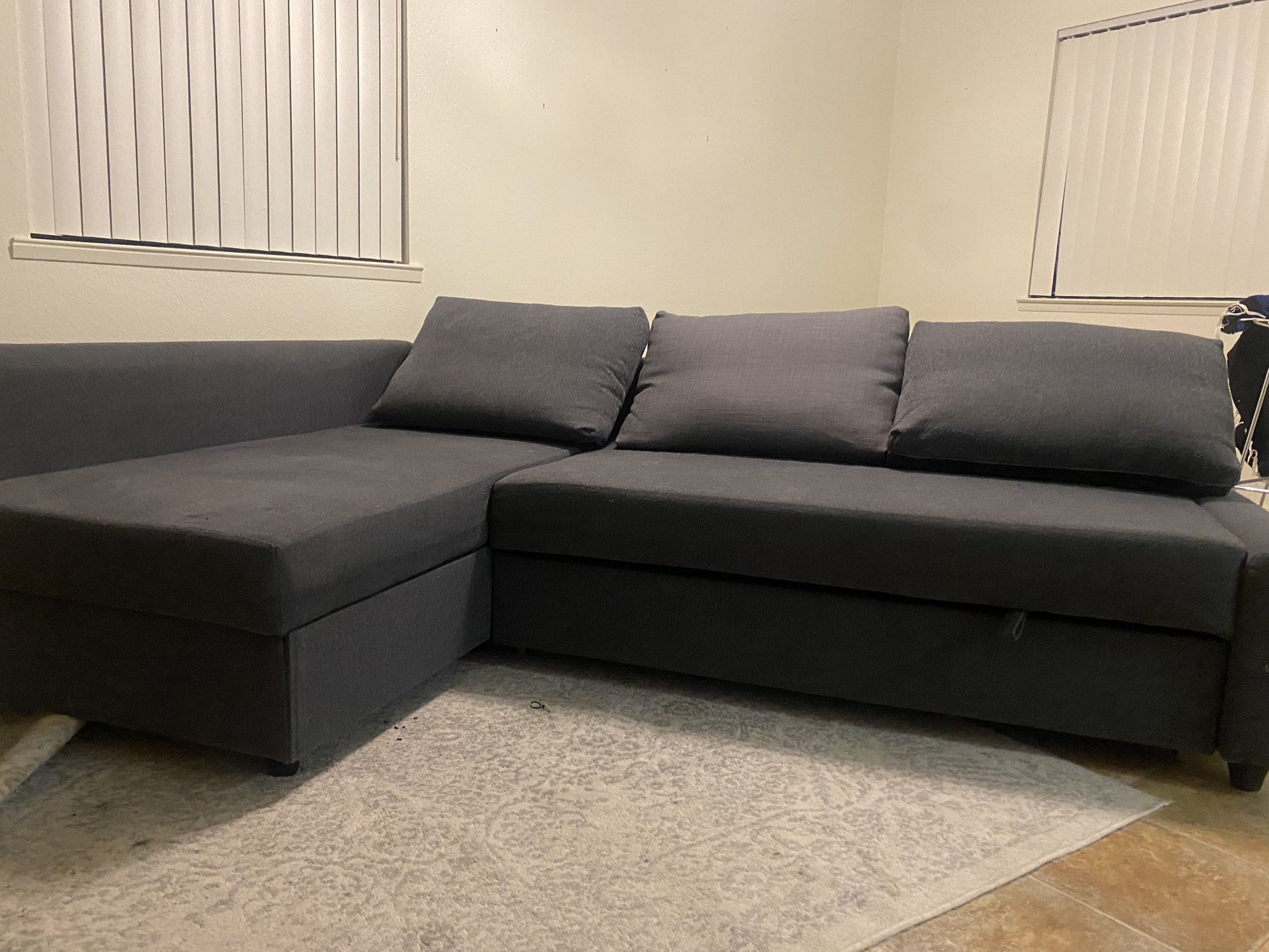 Ikea Pullout Bed Sofa Sectional for Sale in Twentynine Palms, CA OfferUp