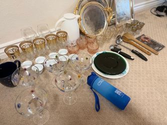 Kitchen plates cups coffee cups