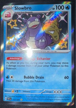 Slowbro Paldean Fates