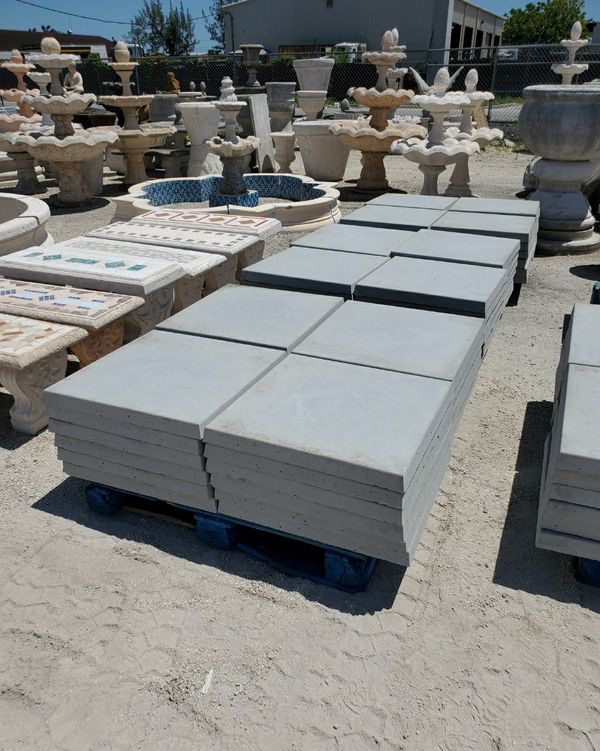 Concrete 24" Patio Pavers / Concrete Stepping Stones for Sale in Miami