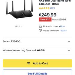 Wi-fi router and modem
