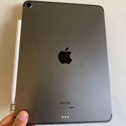  Apple IPad Air 5th Generation (10.9” Liquid Retina / M1 chip/ 2022 Model) 64GB Wifi + Cellular (5G) with Pen, Keyboard  & Accessories (256gb $629) 